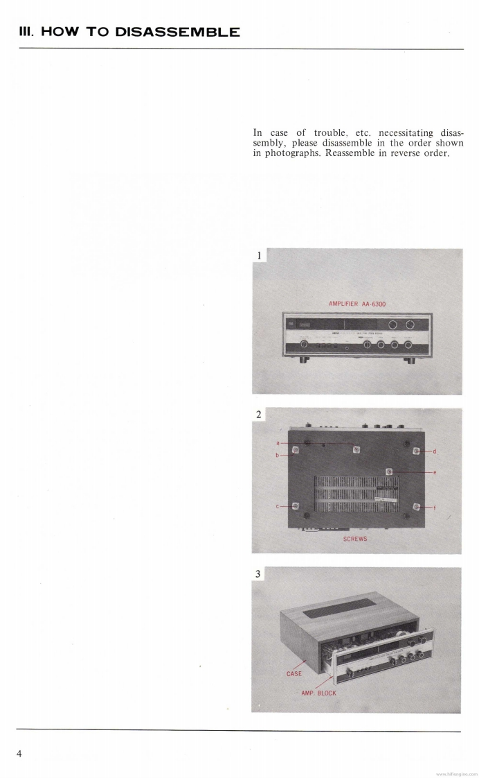 Akai-AA6300-int-维修说明书手册含电器原理图