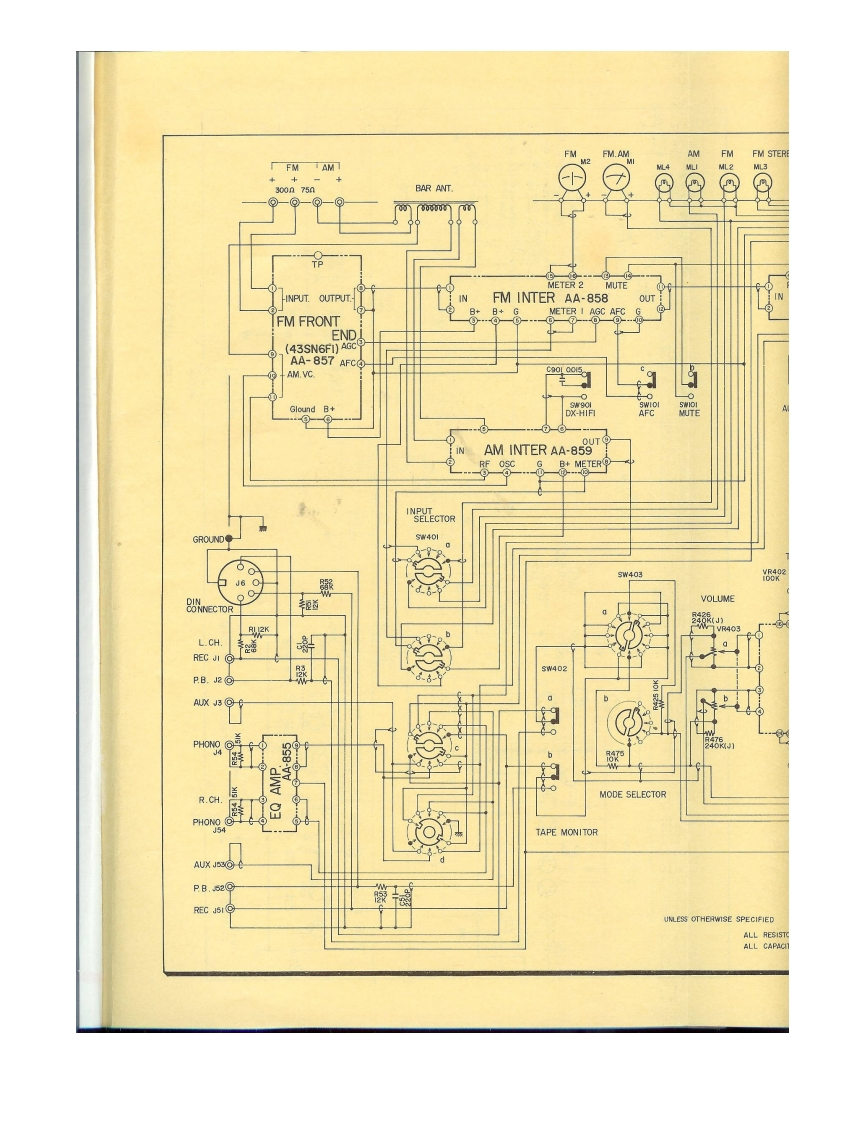 Akai-AA8500-int-电气原理图手册