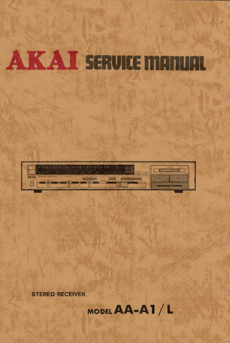 Akai-AAA1-rec-维修说明书手册含电器原理图