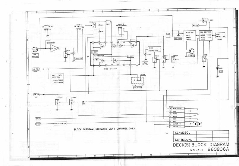 Akai-ACM300-cs-电气原理图手册