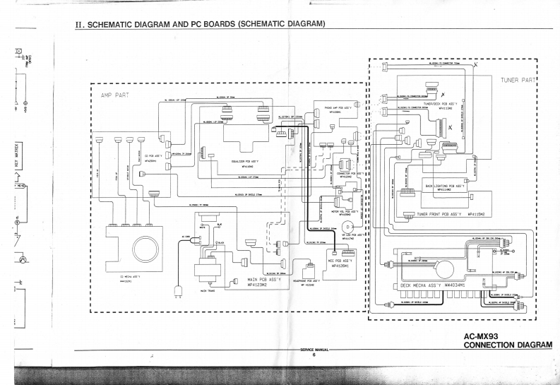 Akai-ACMX93-cs-电气原理图手册