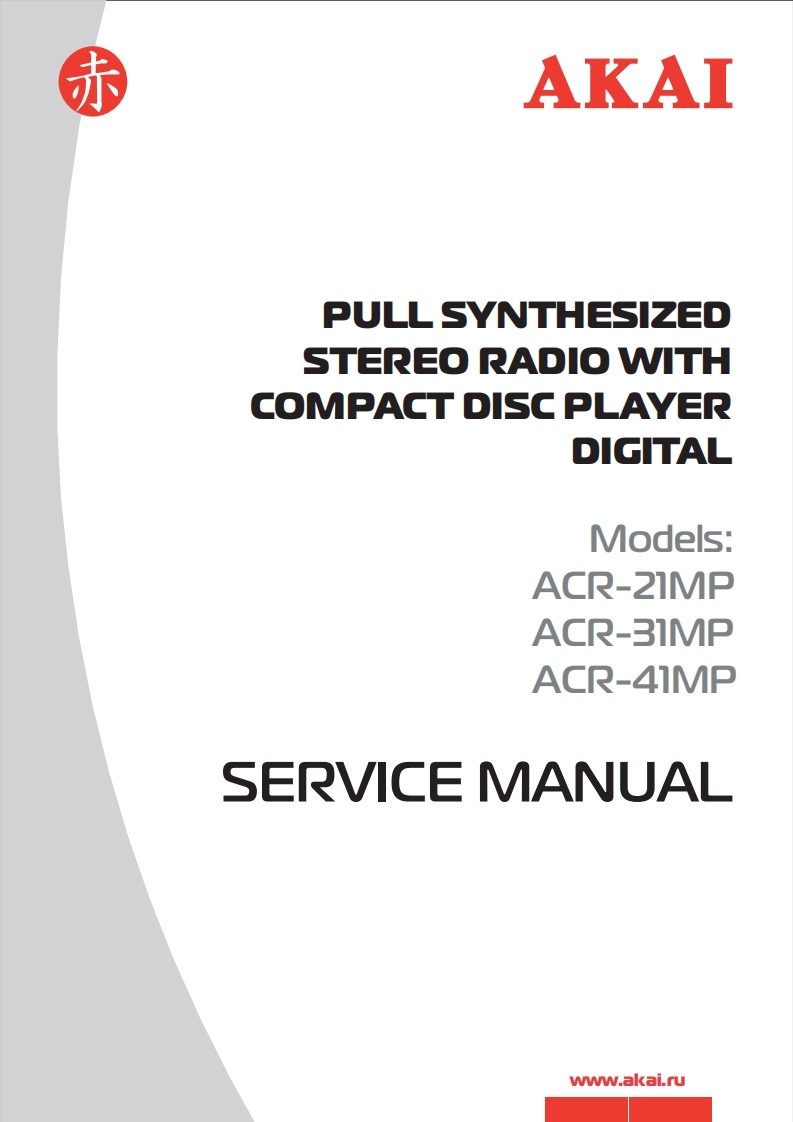 Akai-ACR-21-MP-维修电器原理图手册
