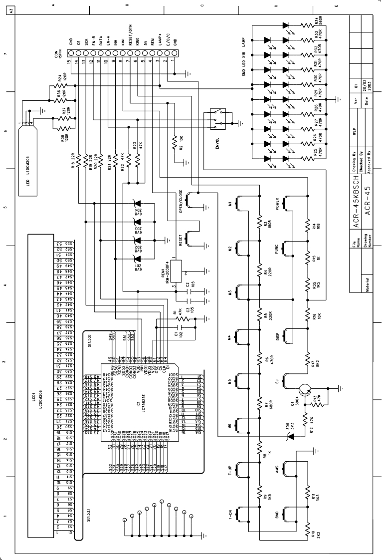 Akai-ACR-45-维修电器原理图手册