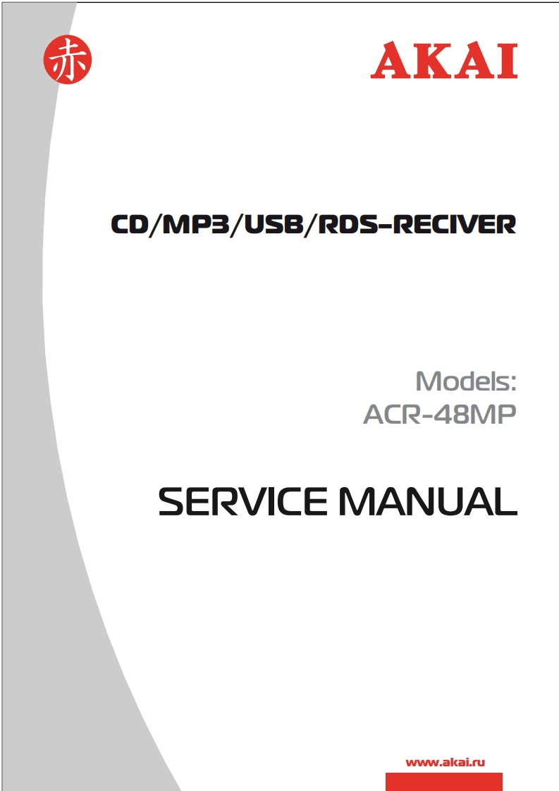 Akai-ACR-48-MP-维修电器原理图手册