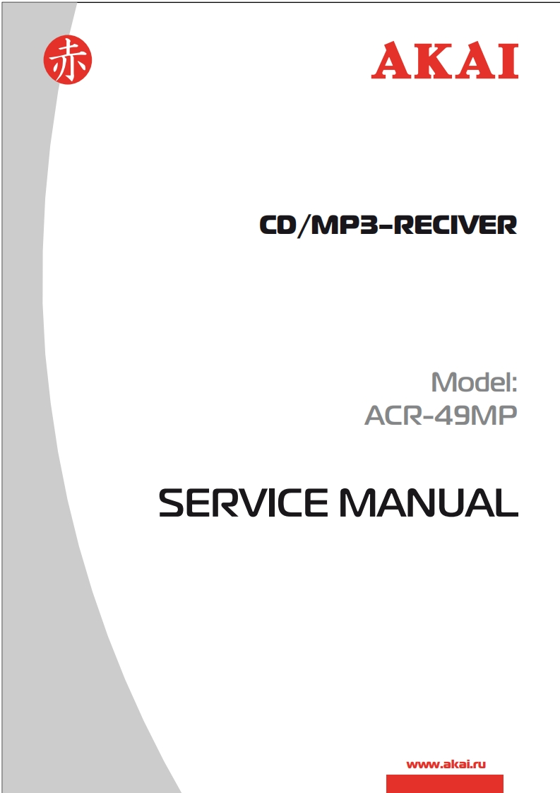 Akai-ACR-49-MP-维修电器原理图手册