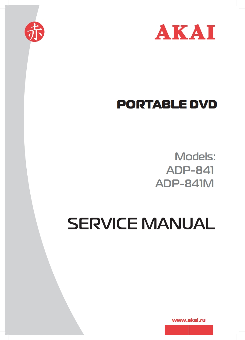 Akai-ADP-841-维修电器原理图手册