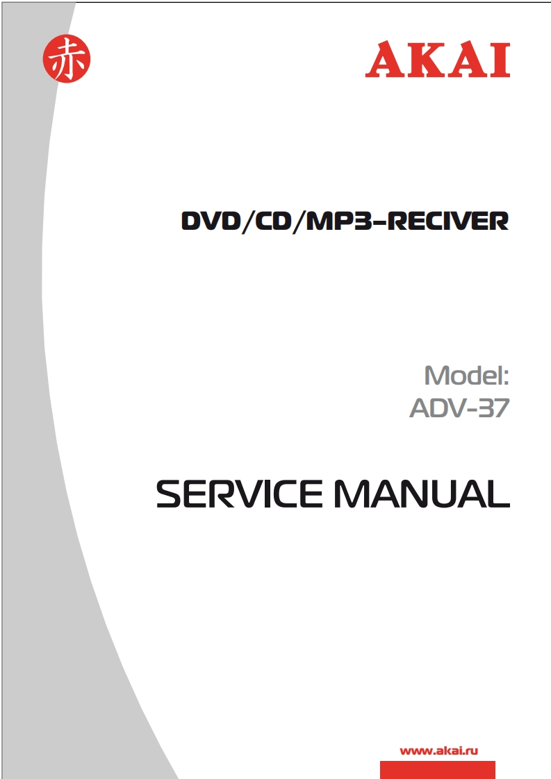 Akai-ADV-37-维修电器原理图手册