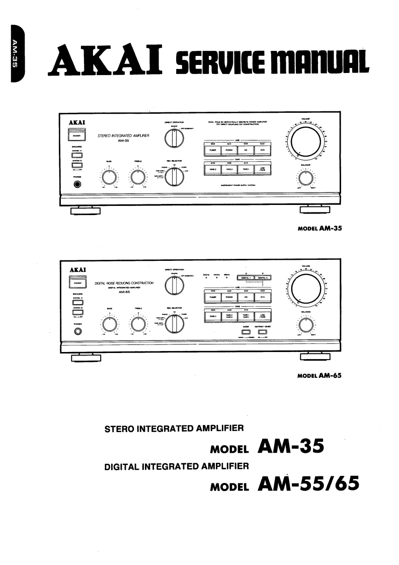 Akai-AM-65-维修电器原理图手册
