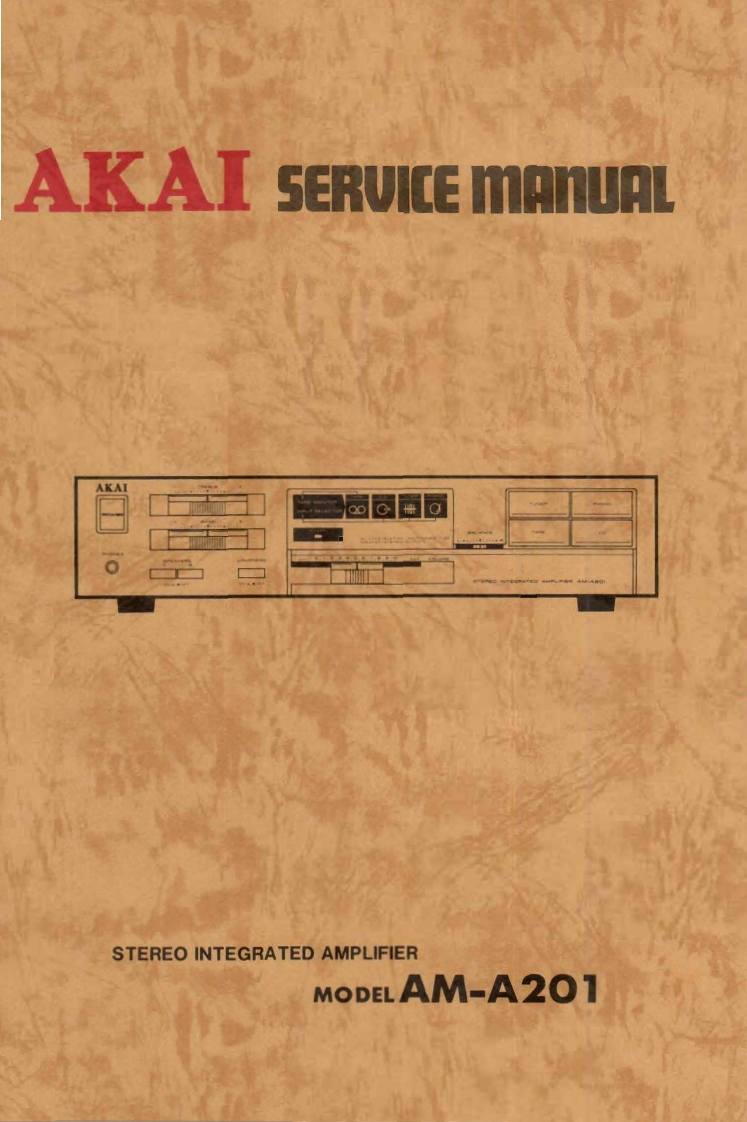 Akai-AMA201-int-维修说明书手册含电器原理图