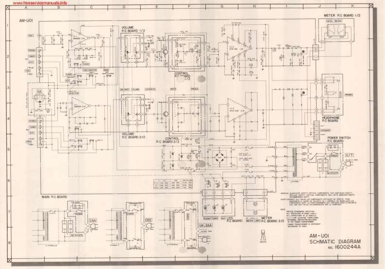 Akai-AMU01-int-电气原理图手册