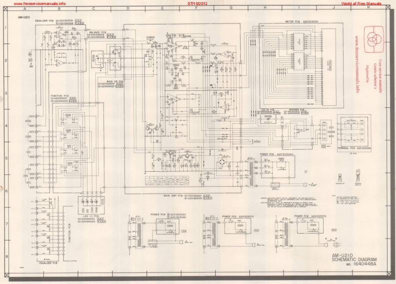 Akai-AMU210-int-电气原理图手册