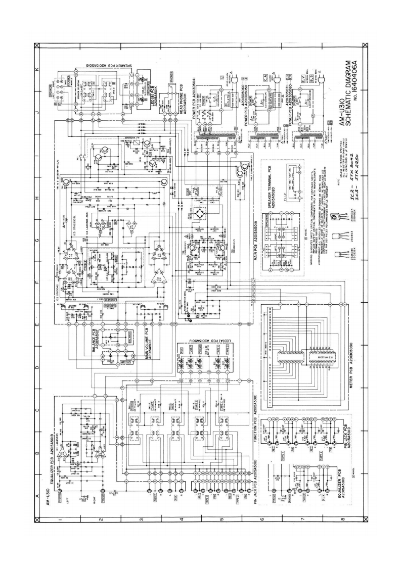 Akai-AMU310-int-电气原理图手册