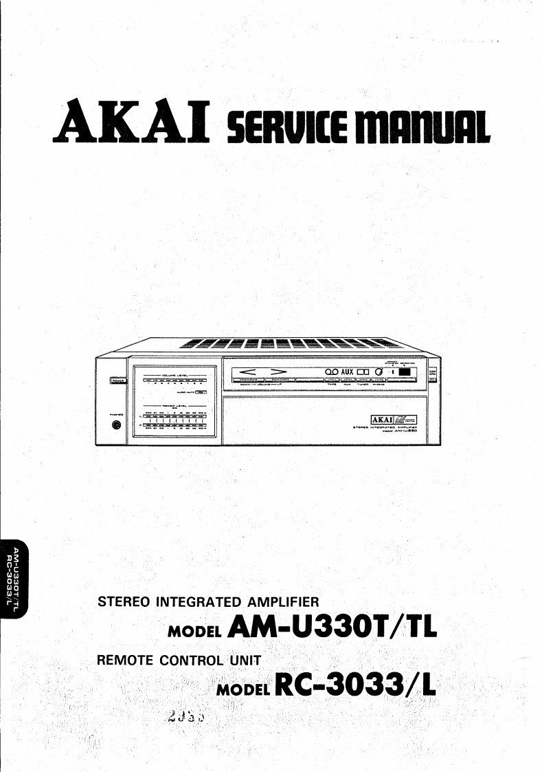 Akai-AMU330T-int-维修说明书手册含电器原理图