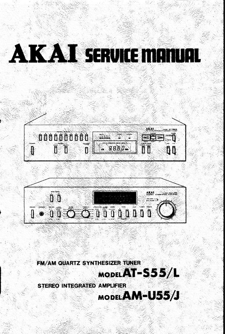 Akai-AMU55-int-维修说明书手册含电器原理图
