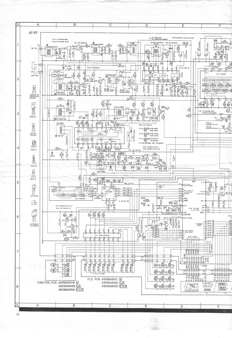 Akai-ATS7-tun-电气原理图手册