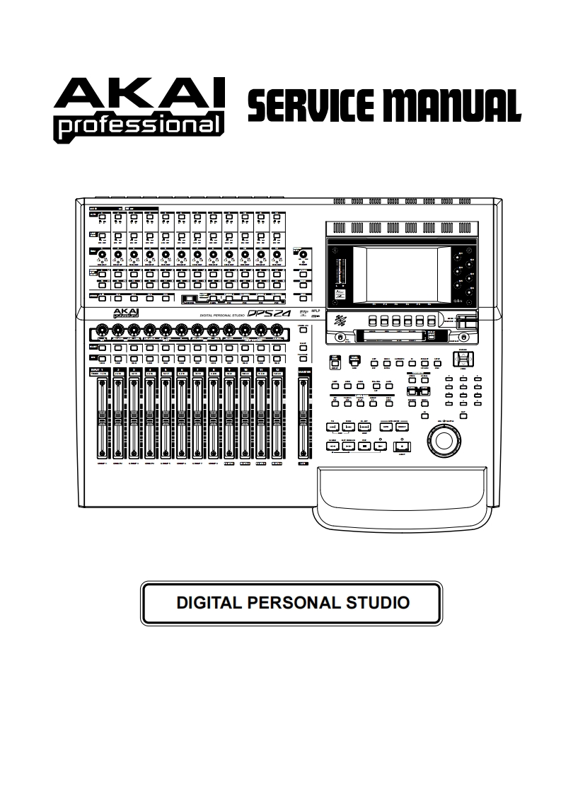 Akai-DPS24-mix-维修说明书手册含电器原理图