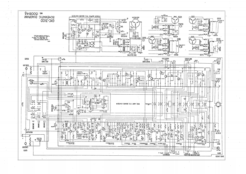 Akai-GXC310D-tape-电气原理图手册