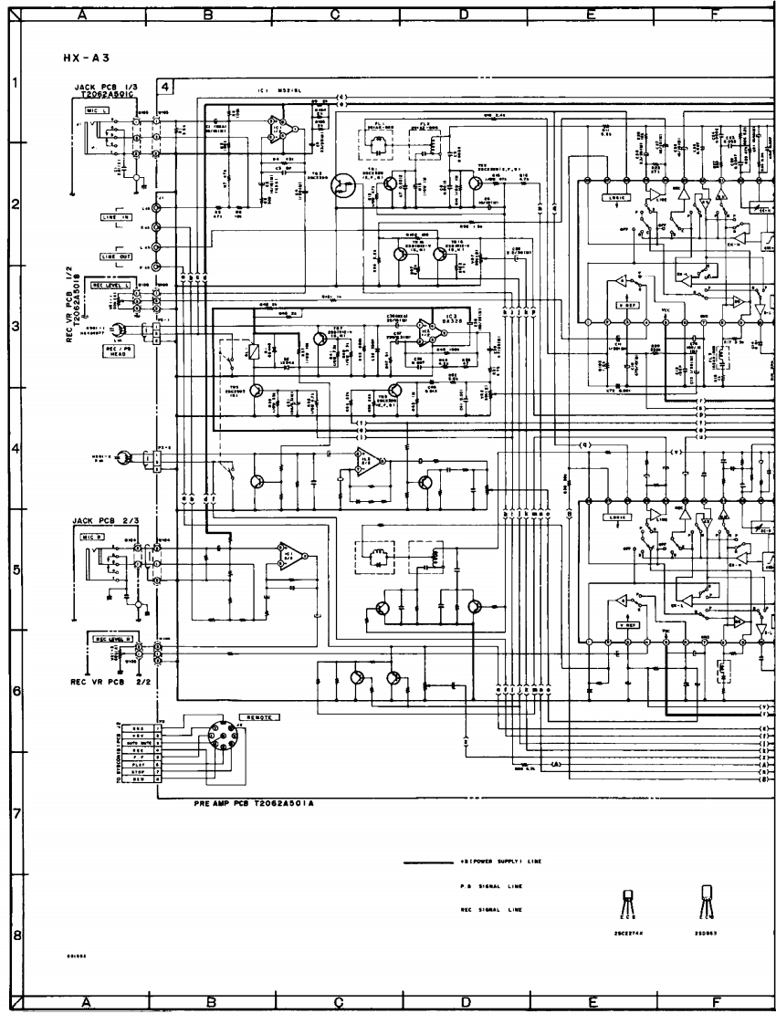 Akai-HXA3-tape-电气原理图手册