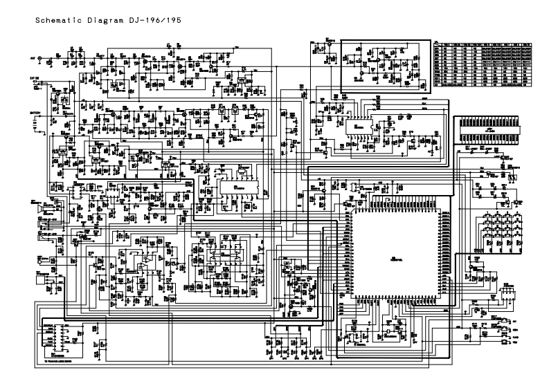 Alinco_DJ-195_DJ-196_参考电器原理图