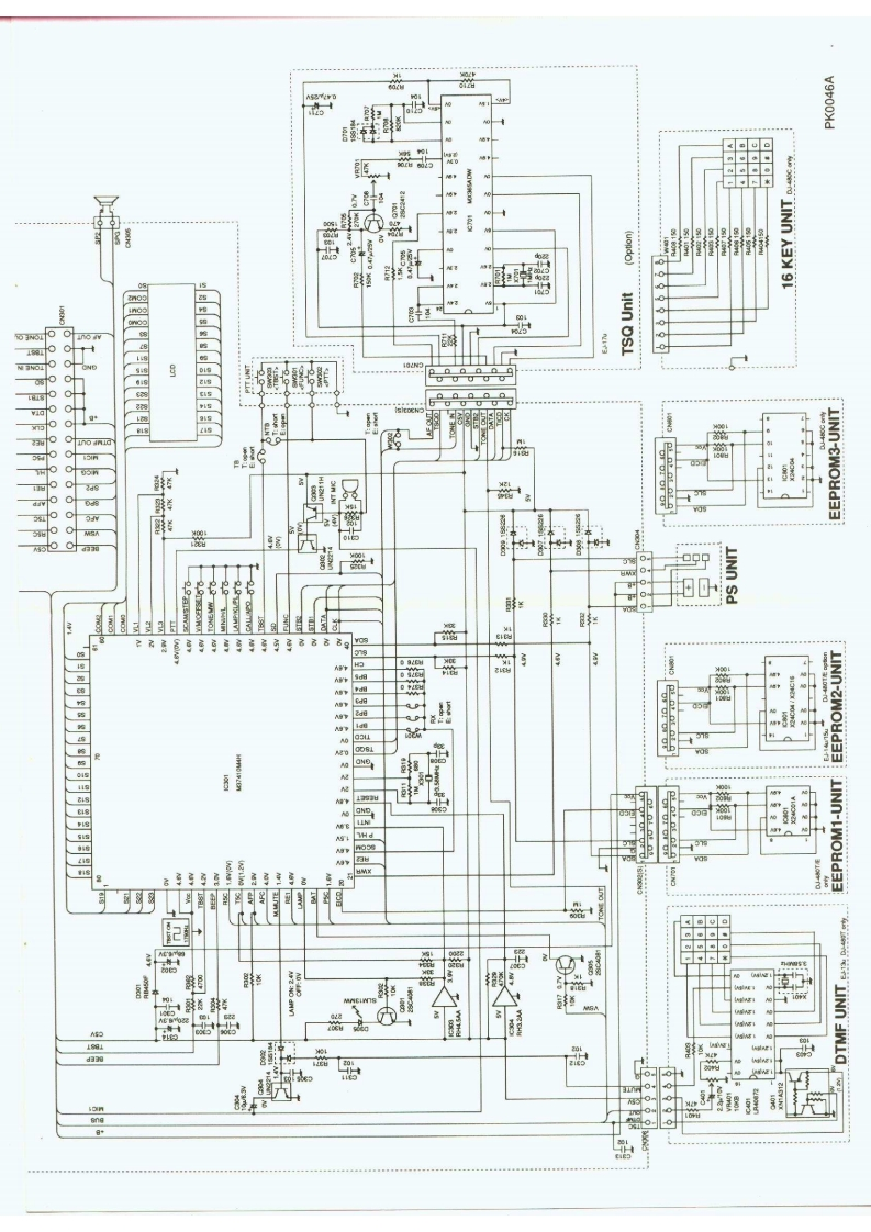 Alinco_DJ-480_参考电器原理图