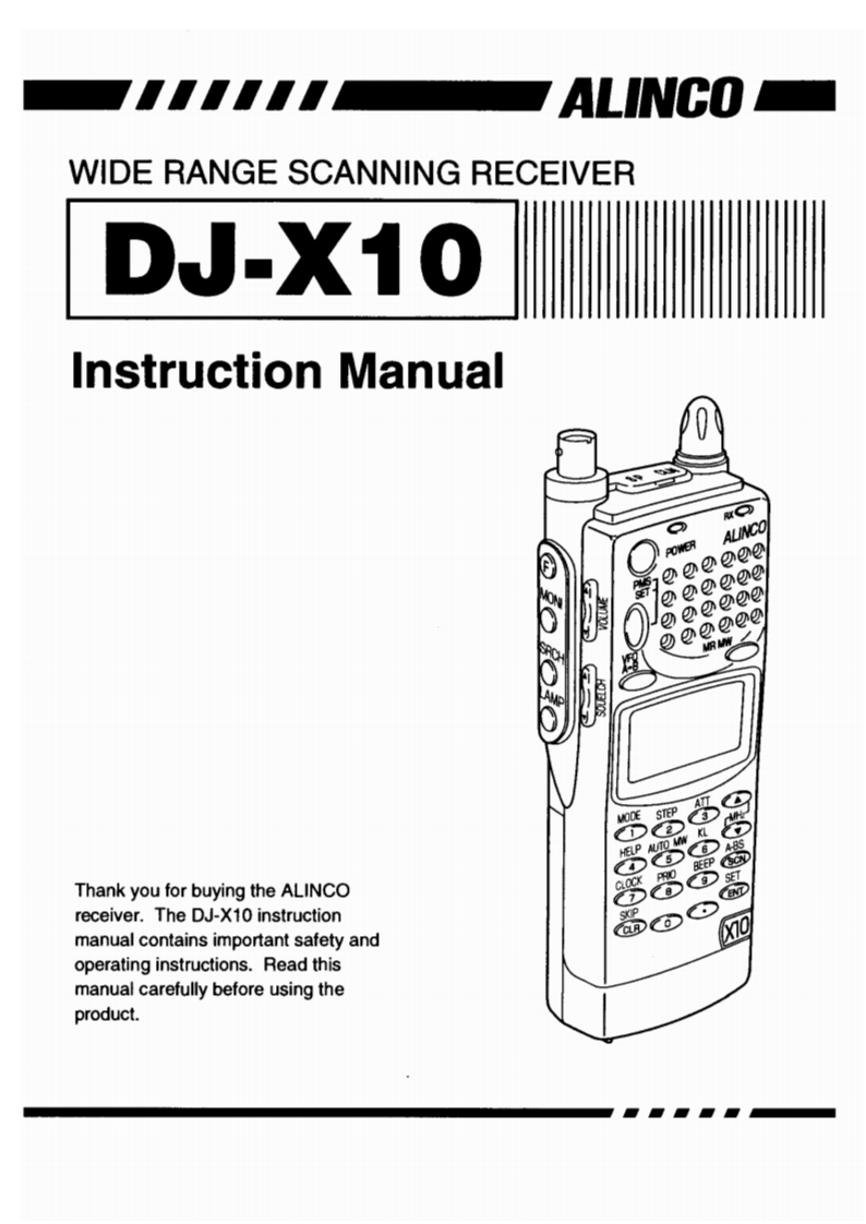 Alinco_DJ-X10_使用说明书手册