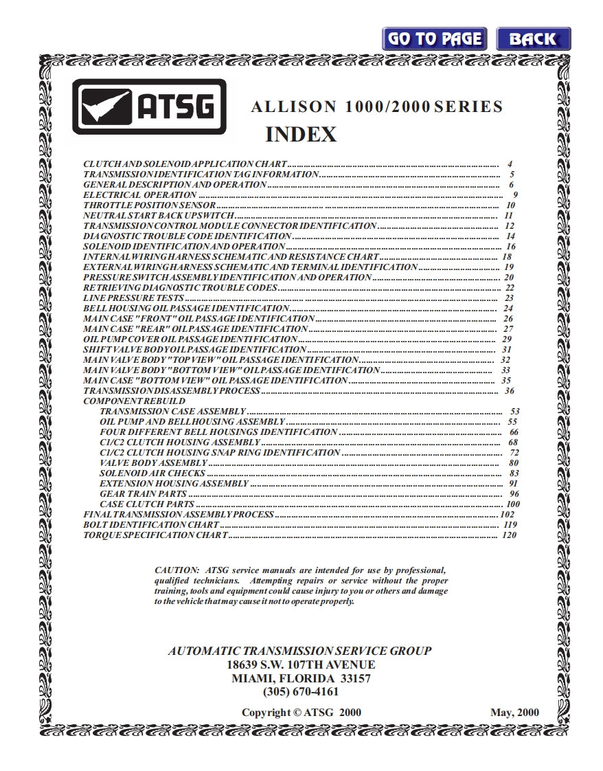 Allison-1000-2000-Series-Service-Manual维修手册