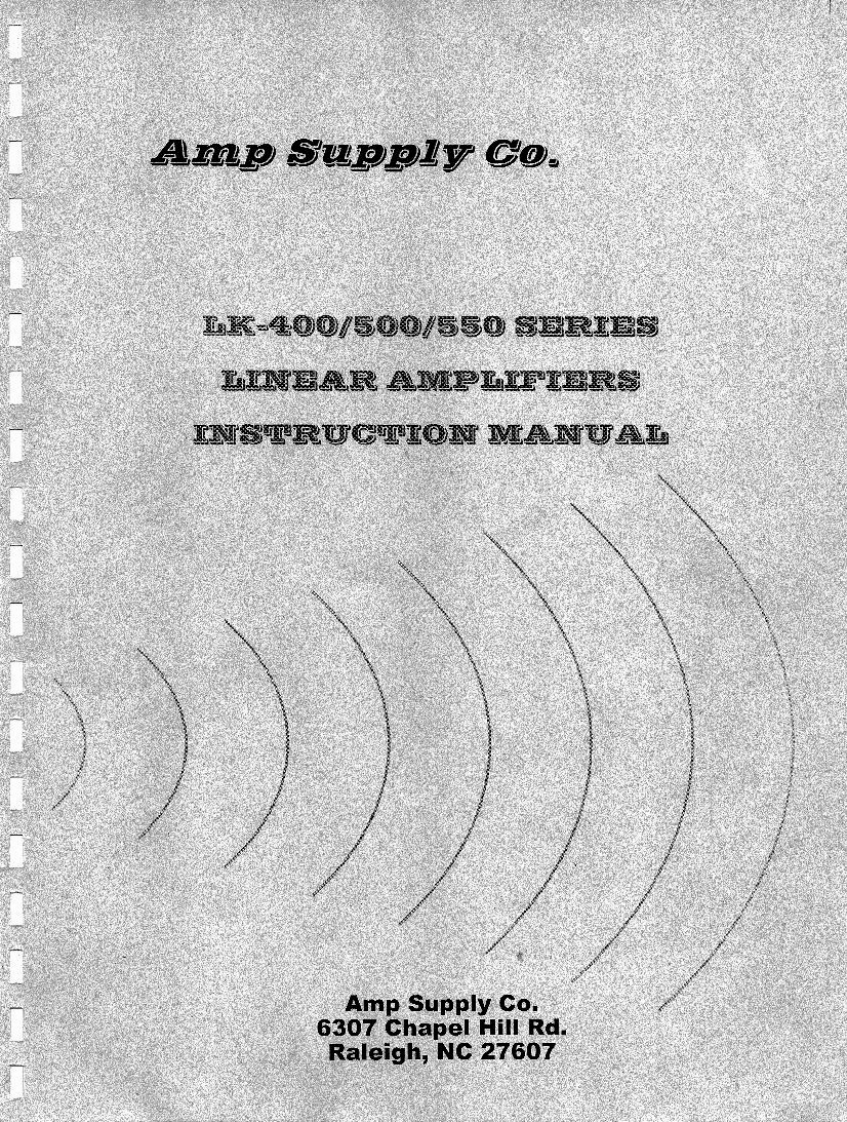 Amp-Supply_LK400-500-550_Manual操作说明书手册