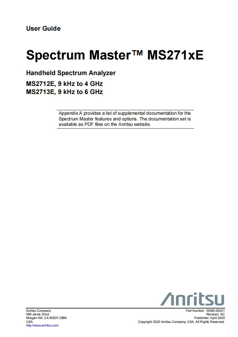 Anritsu_MS2712E_MS2713E_UG操作说明书手册