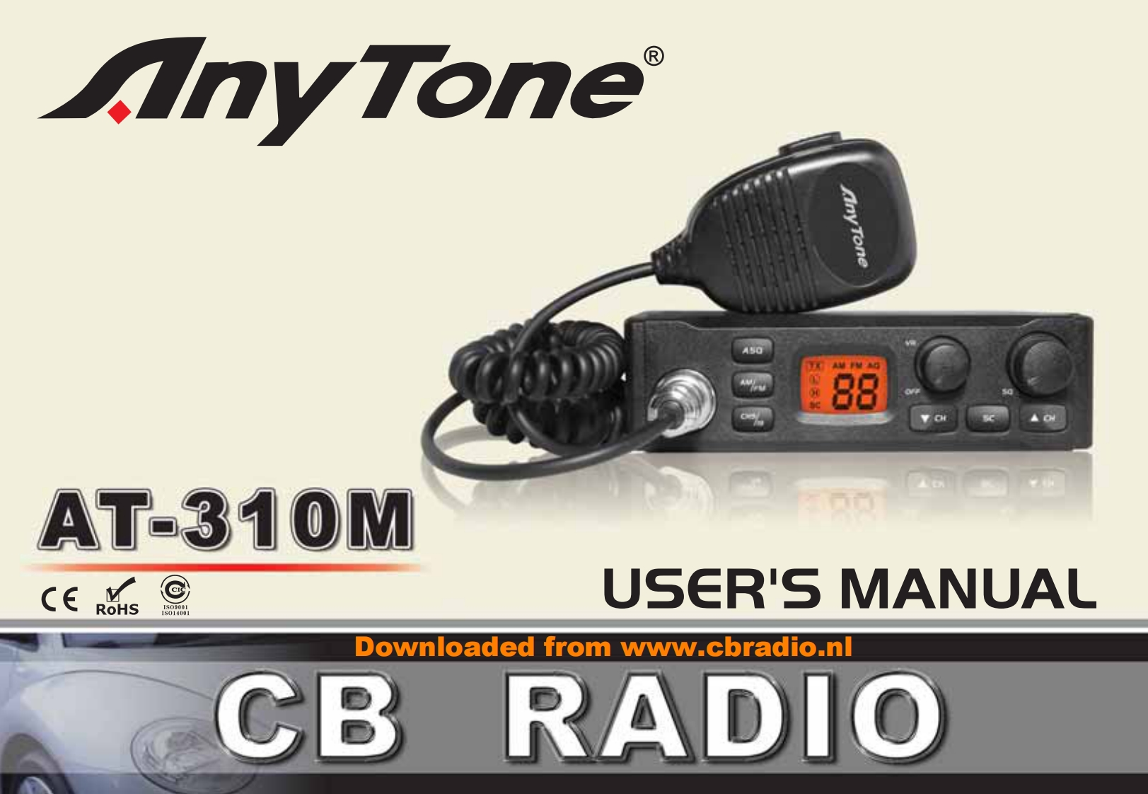 Anytone_AT310M_使用说明书手册
