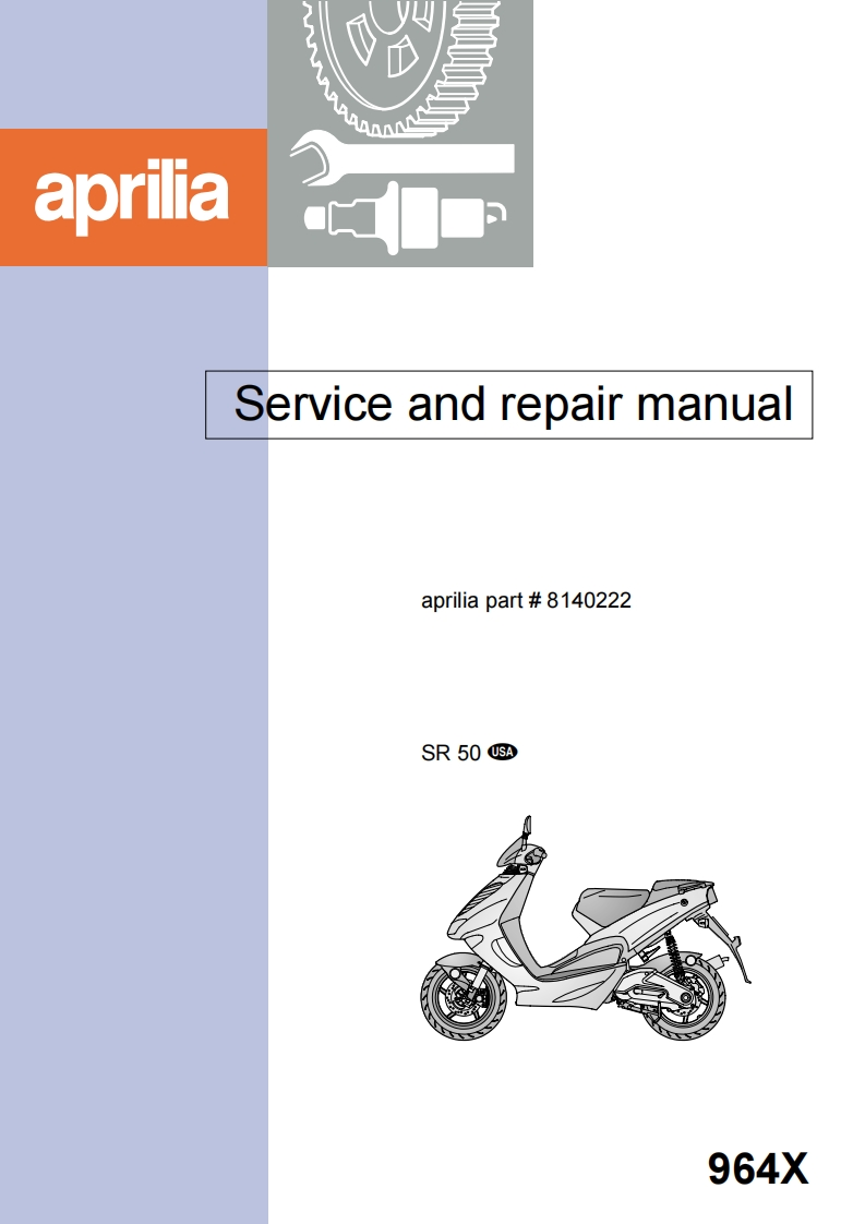 Aprilia_SR50_DiTech_摩托车维修手册