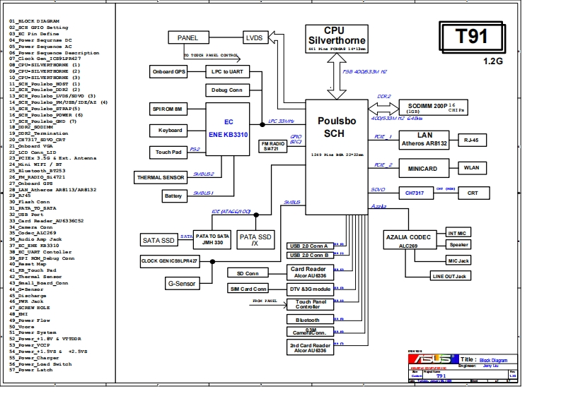 Asus-Eee-PC-T91-R12G-笔记本电器原理图