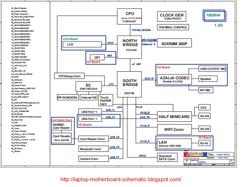Asus-eee-pc-1008HA笔记本电器原理图