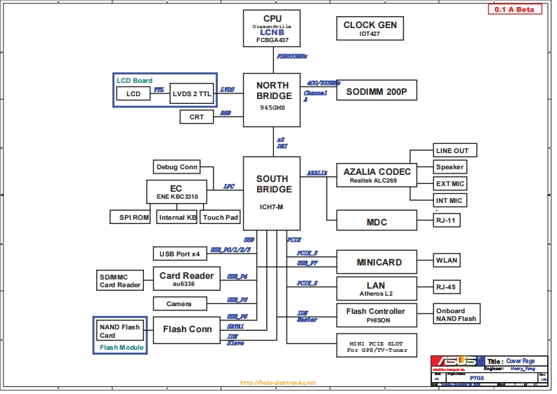 Asus-eee-pc-p703笔记本电器原理图