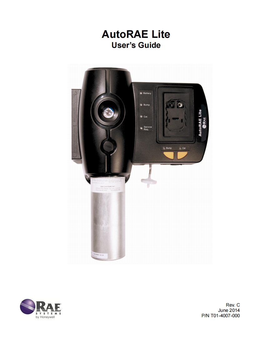 AutoRAE_Lite_手册说明书指南_RevC