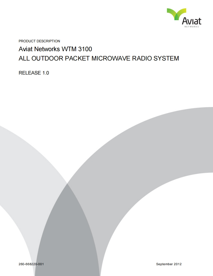 Aviat-WTM3100-User-Manual操作说明书手册新质力文库 - 聚焦新质生产力发展的数字化知识库_行业洞察 / 理论成果 / 实践指南免费下载新质力文库
