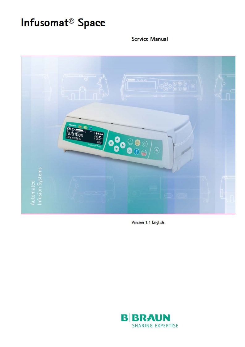 B.Braun-Infusomat-Space-Service-操作说明书手册-1