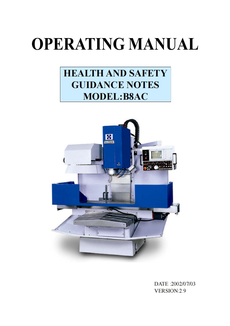 B8AC安装调试说明书手册