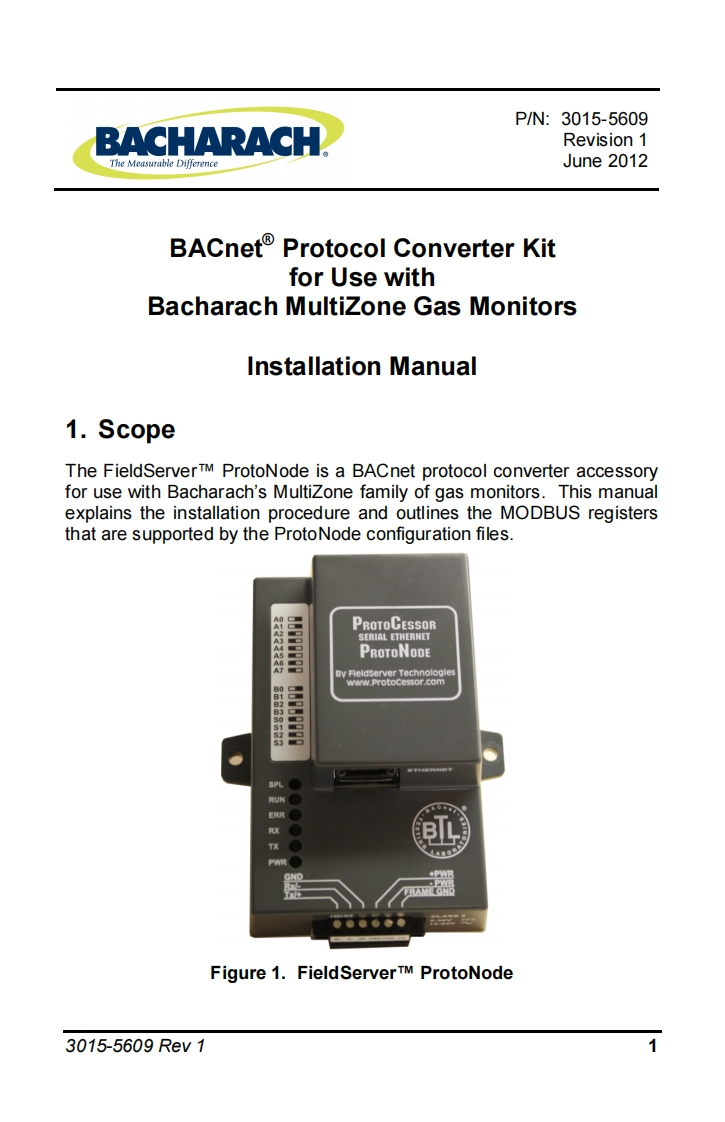 BACnet-Adapter_安装操作说明书手册
