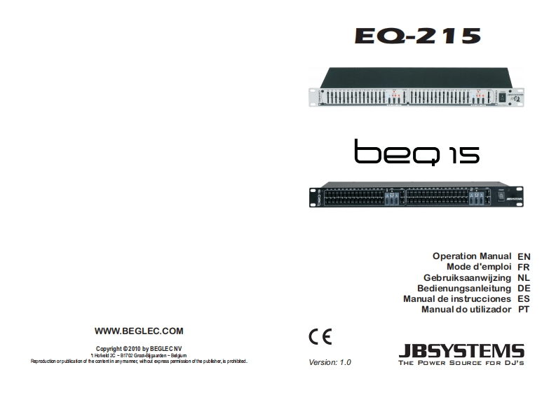 BEQ15_使用说明书手册