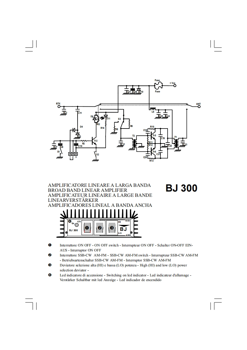 BJ300-Instruction操作说明书手册