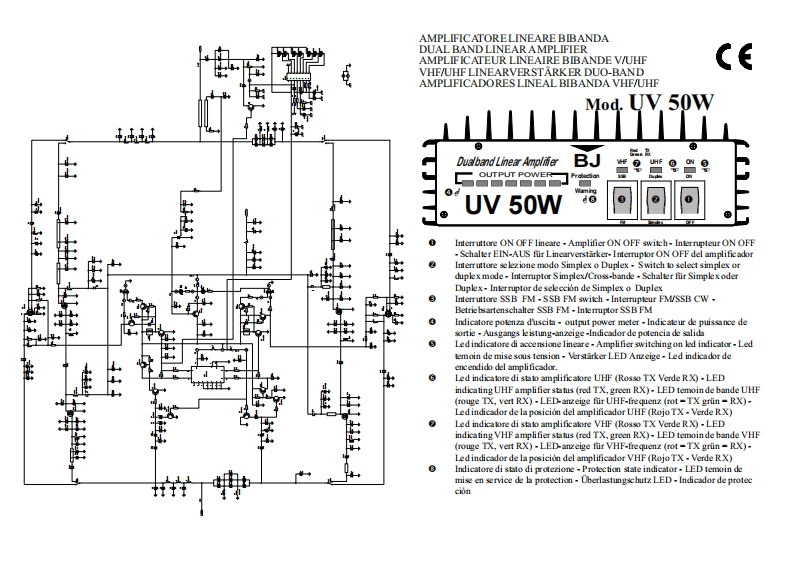 BJUV50W-Instruction操作说明书手册