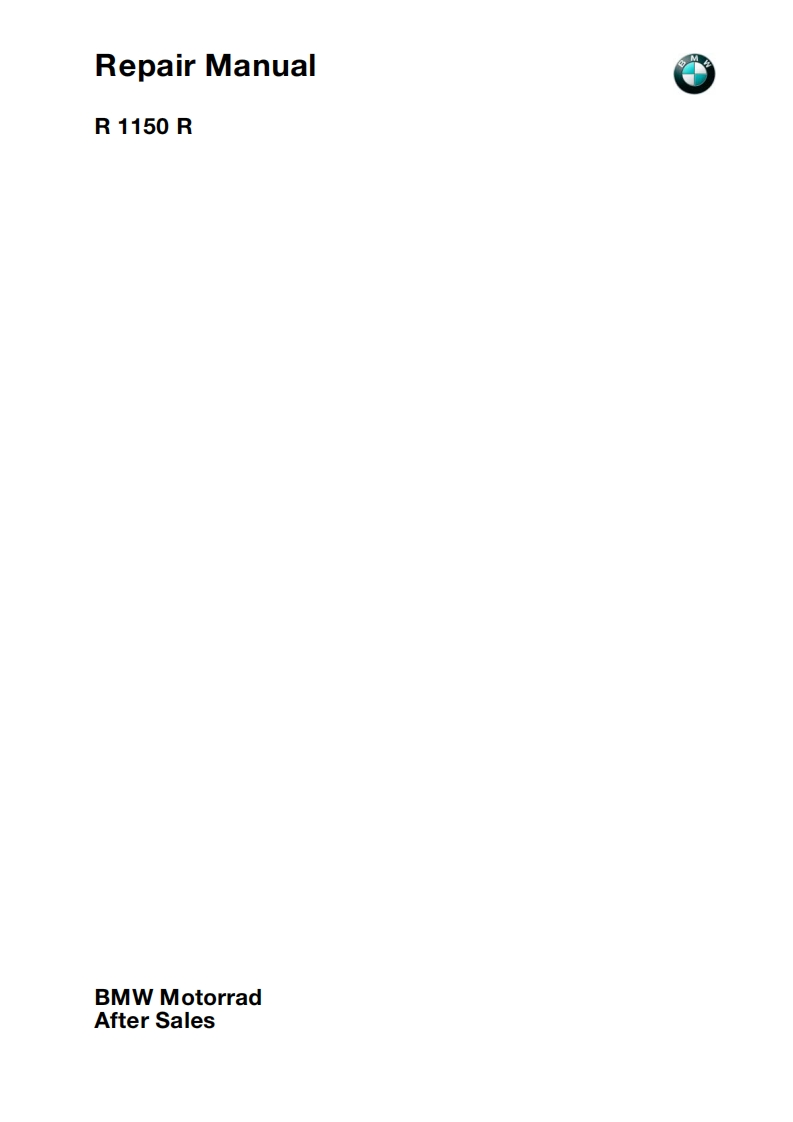 BMW-R1150R-Service-manual维修维护手册-找手册网