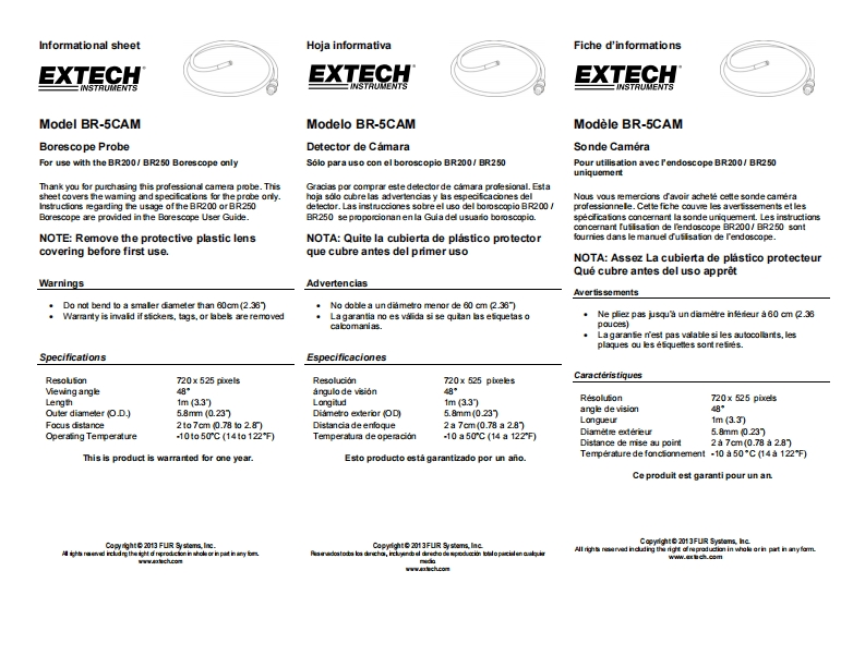 BR-5CAM_安装调试说明书手册
