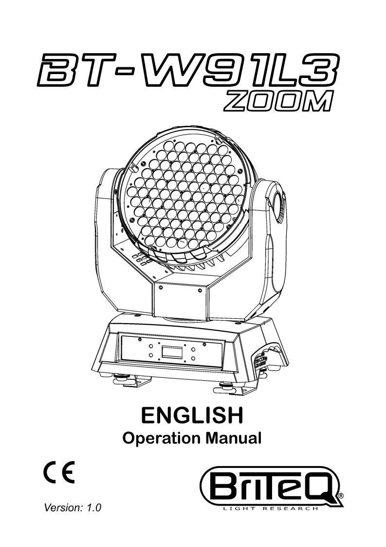BT-W91L3_ZOOM_使用说明书手册