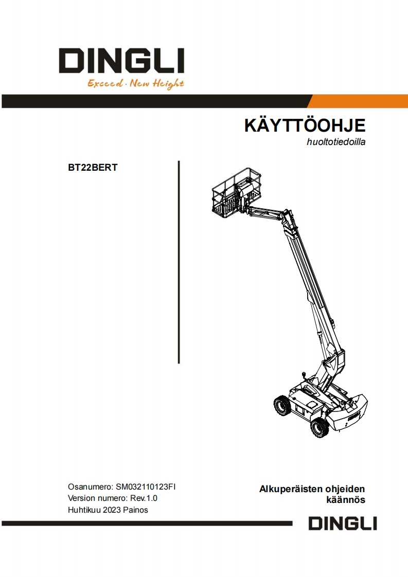 BT22käyttöohje维修维护说明书手册