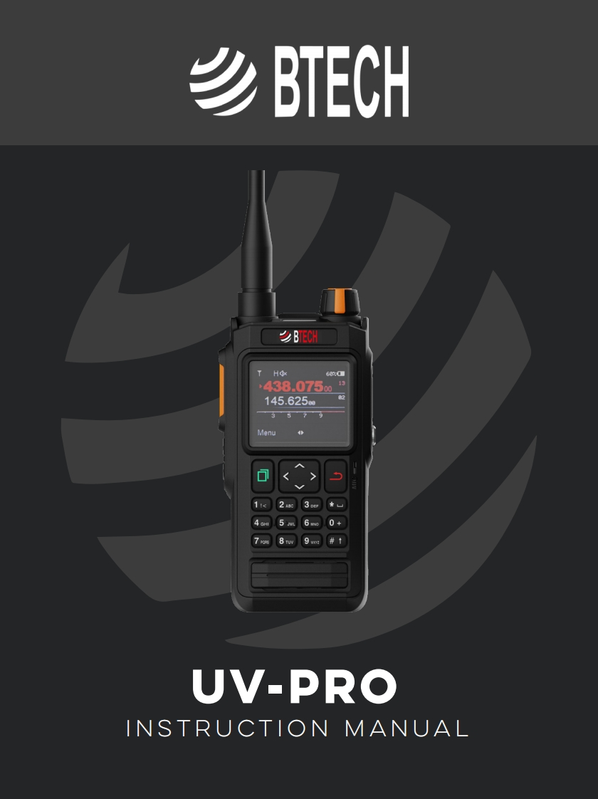 BTECHpackaging_UVPRO_操作说明书手册_Rev3