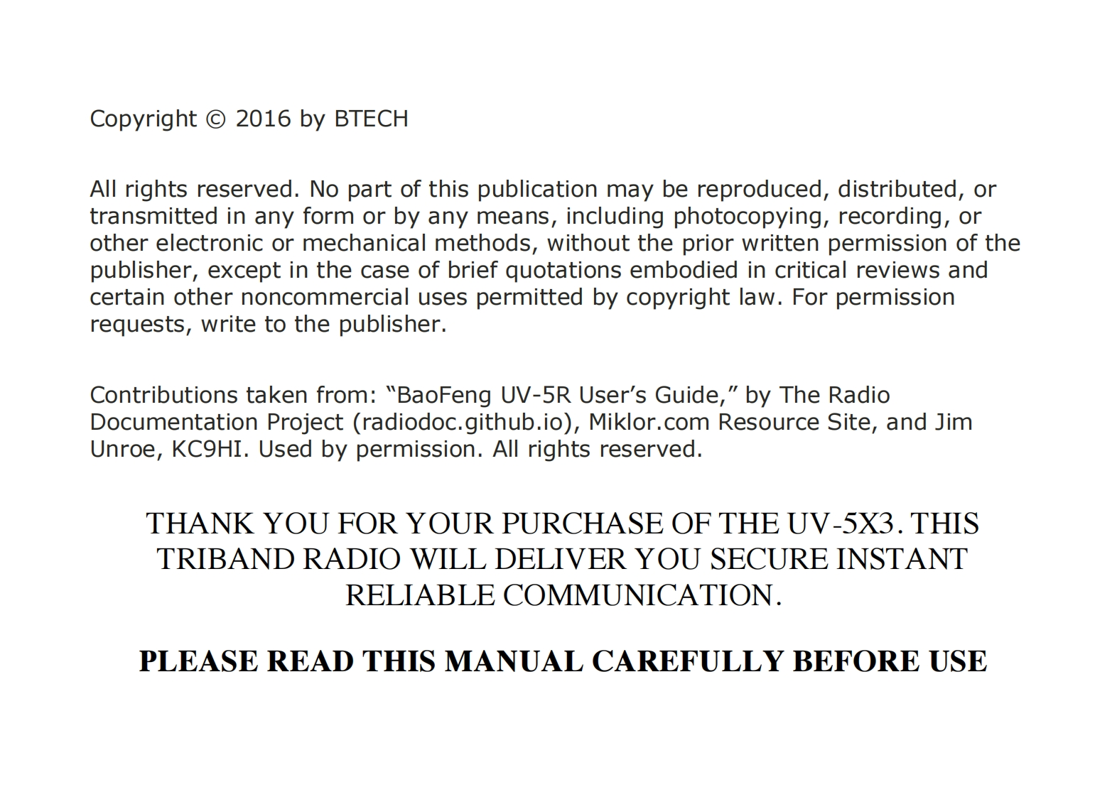 Baofeng_UV-5X3_serie_使用说明书手册