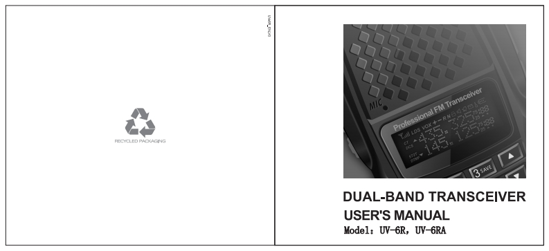 Baofeng_UV-6R_RA_使用说明书手册