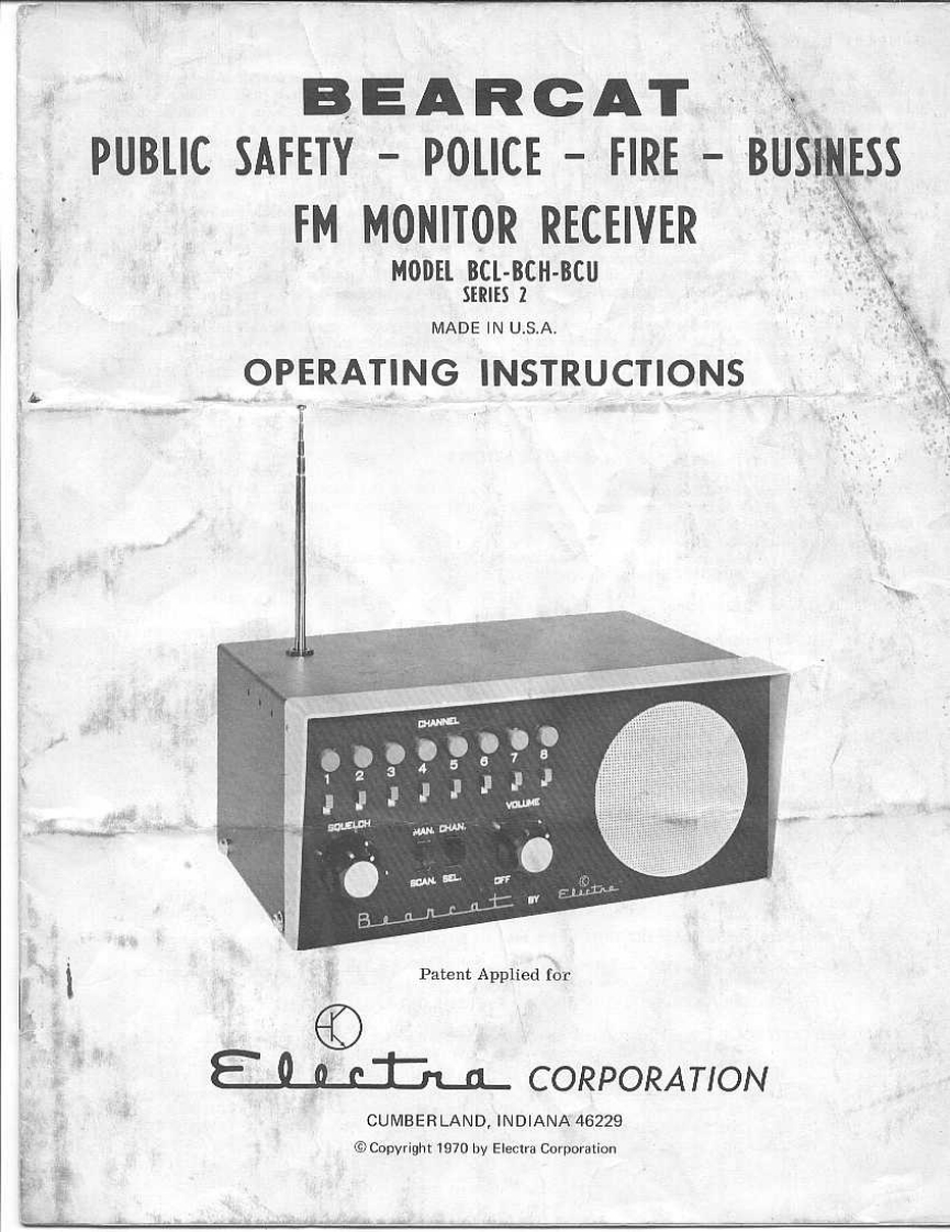 Bearcat_2_(II)_(Manual操作说明书手册)