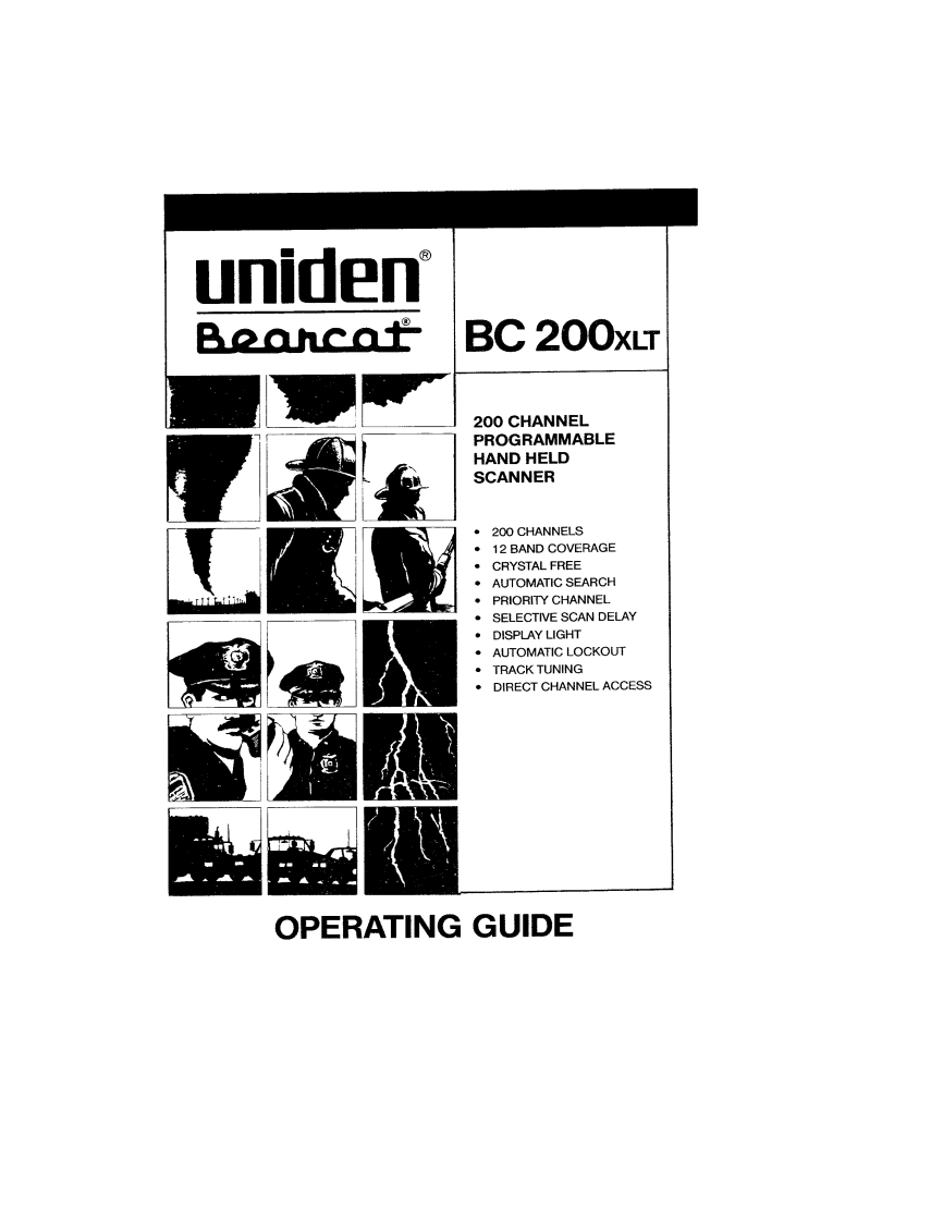 Bearcat_BC200XLT_(Operating-Guide操作说明书手册)